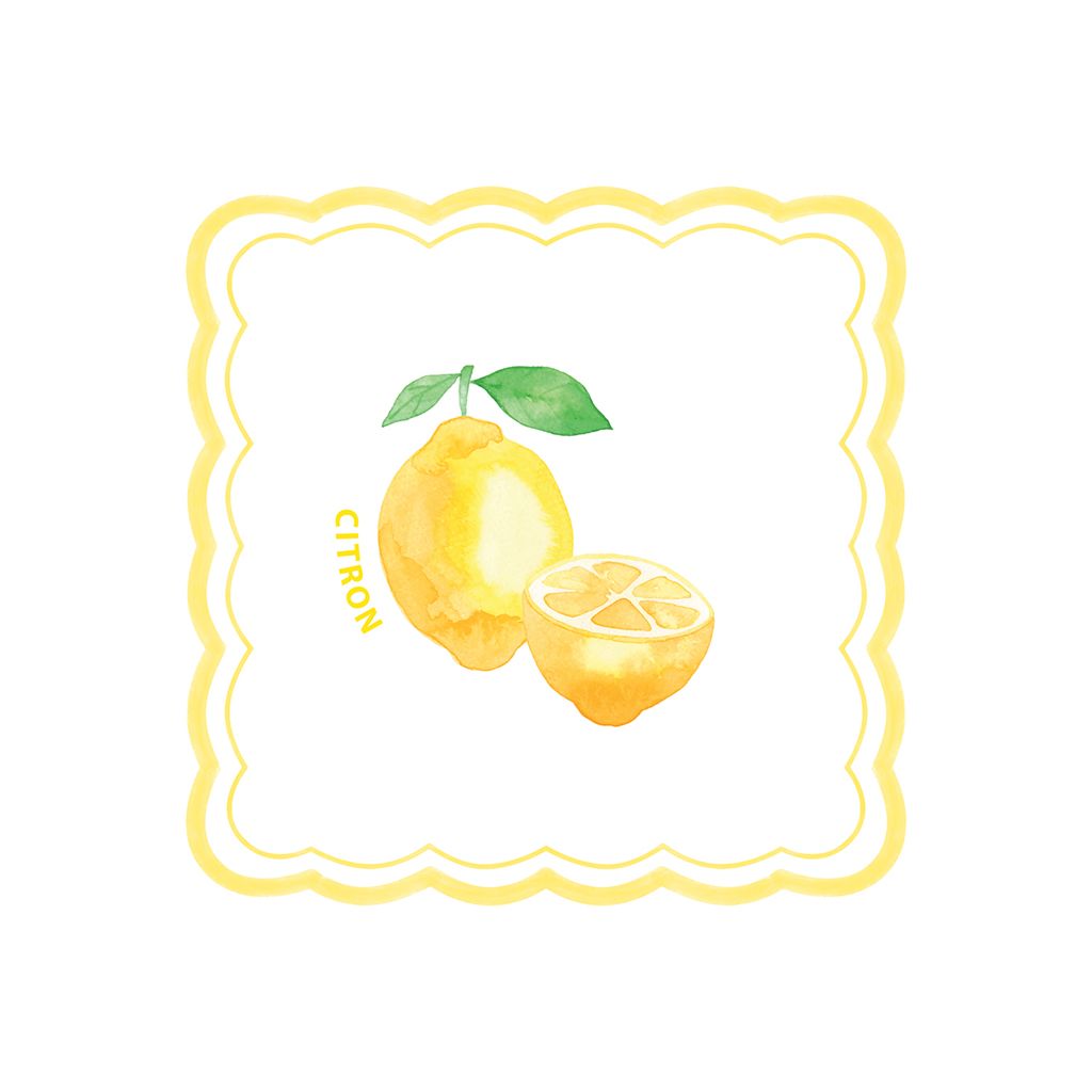 assiette citron