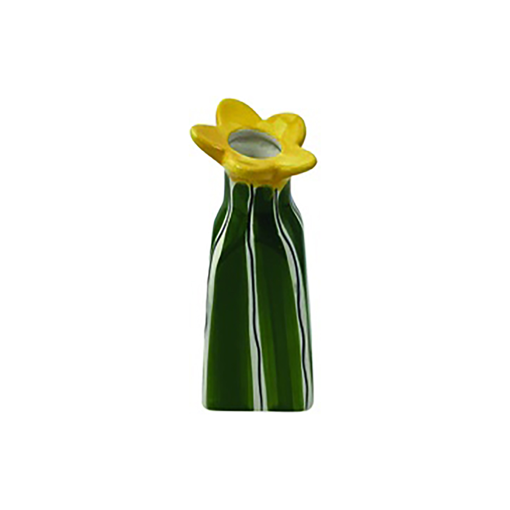 vase fleur jaune