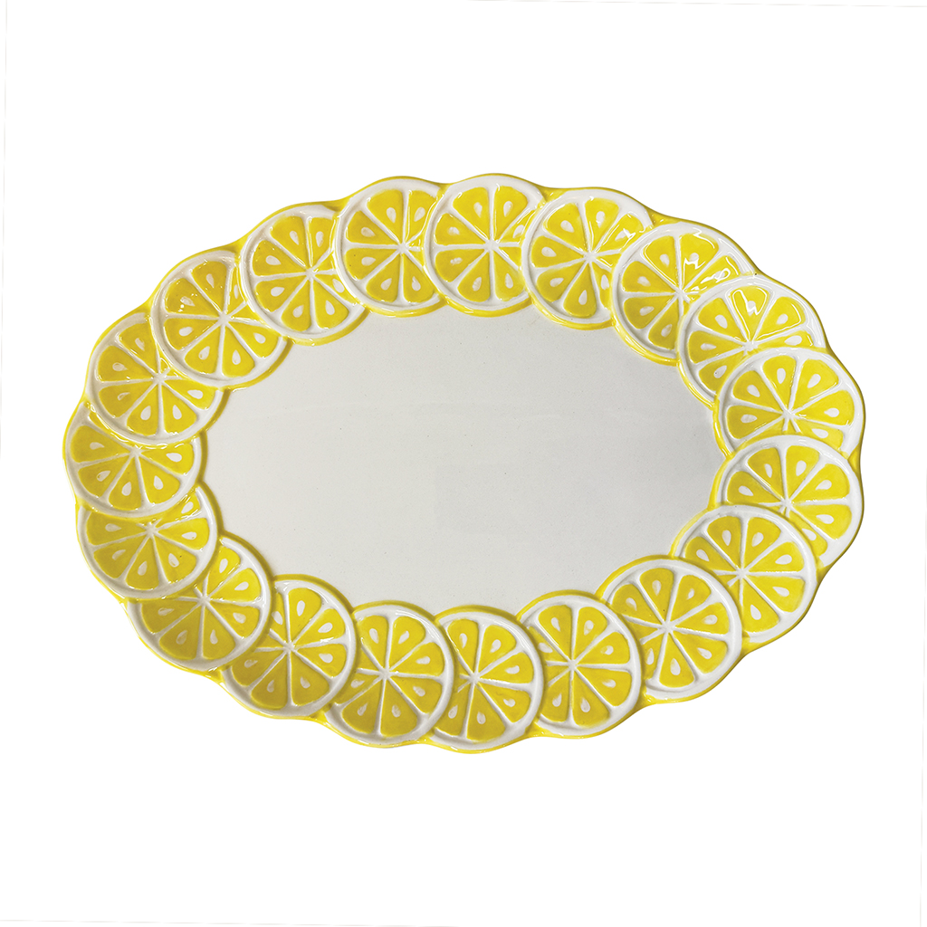 assiette citron