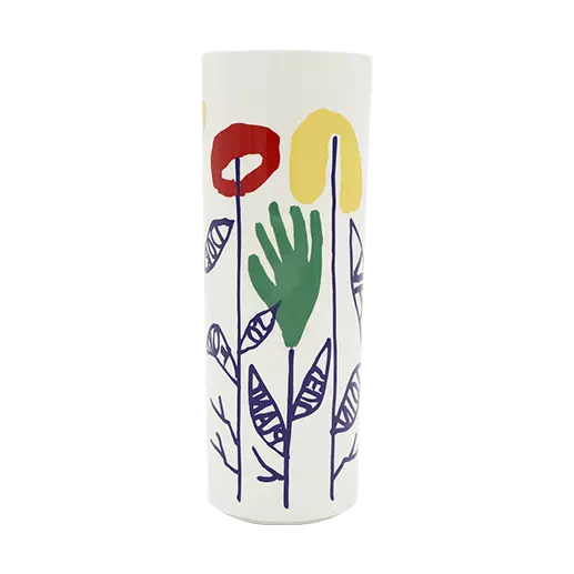 vase coloré