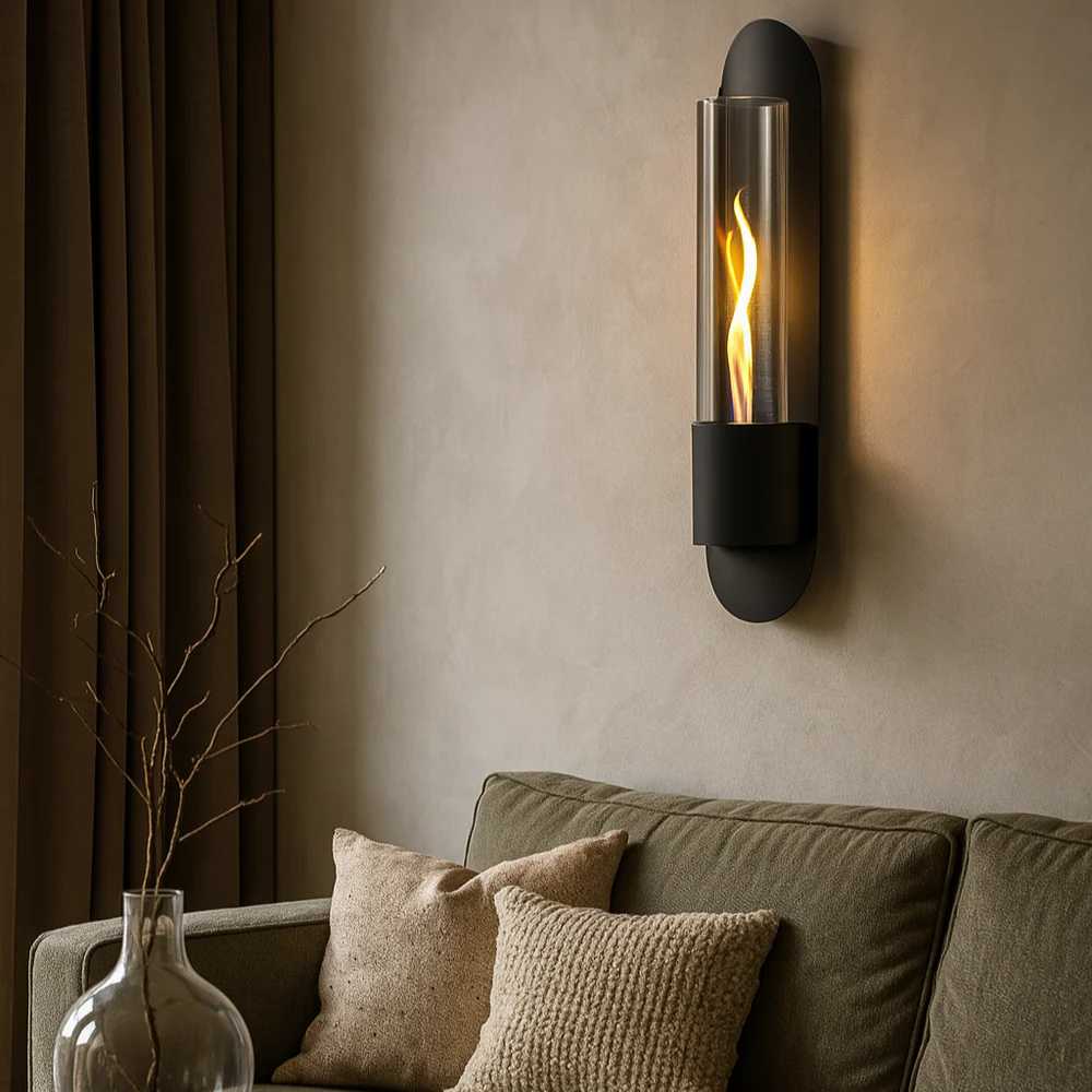 lampe flamme