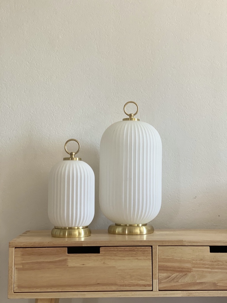 lampe blanche x2