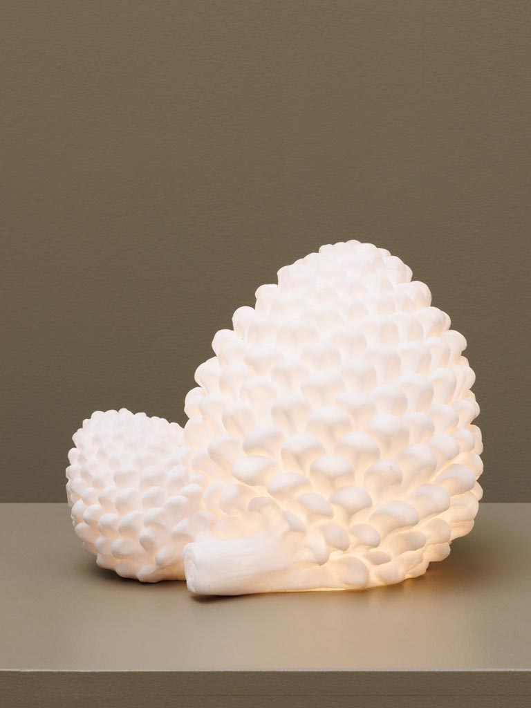 lampe pomme pin
